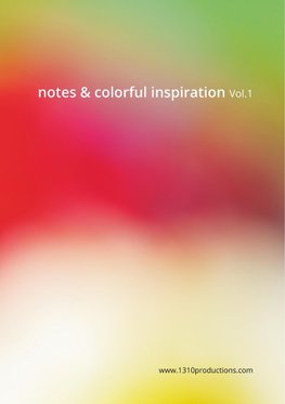 Notes & colorful inspiration Vol.1