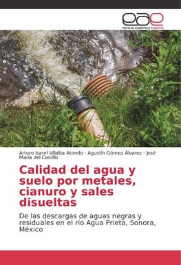 Calidad del agua y suelo por metales, cianuro y sales disueltas