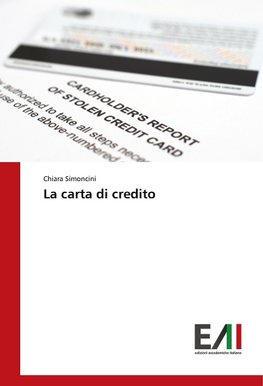 La carta di credito