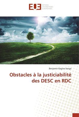 Obstacles à la justiciabilité des DESC en RDC