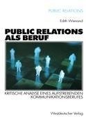 Public Relations als Beruf