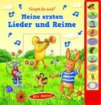 Meine ersten Lieder und Reime - Vorlese-Pappbilderbuch mit Sound