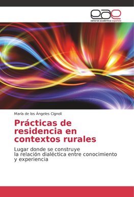 Prácticas de residencia en contextos rurales