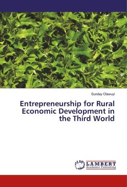 Entrepreneurship for Rural Economic Development in the Third World