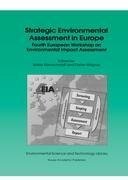 Strategic Environmental Assessment in Europe