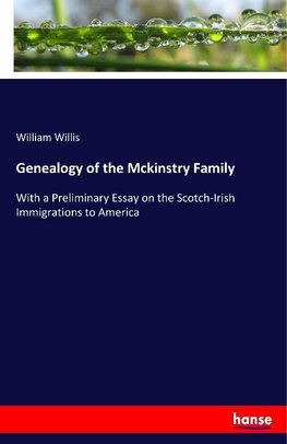 Genealogy of the Mckinstry Family