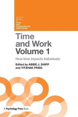 Shipp, A: Time and Work, Volume 1