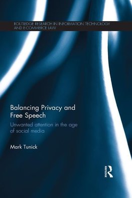 Tunick, M: Balancing Privacy and Free Speech