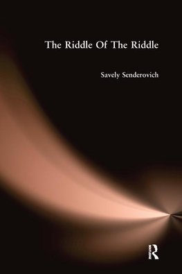 Senderovich: Riddle Of The Riddle