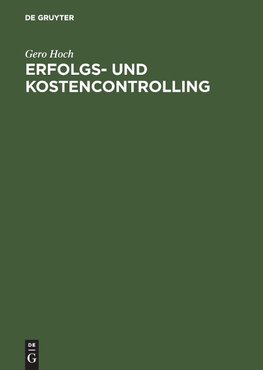 Erfolgs- und Kostencontrolling