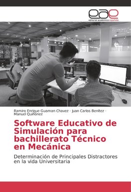 Software Educativo de Simulación para bachillerato Técnico en Mecánica