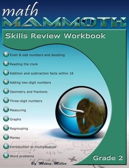 Math Mammoth Grade 2 Skills Review Workbook