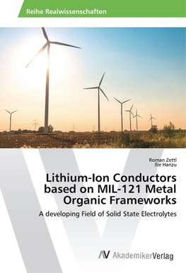 Lithium-Ion Conductors based on MIL-121 Metal Organic Frameworks