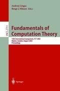 Fundamentals of Computation Theory