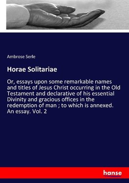 Horae Solitariae