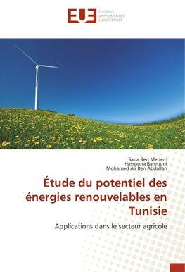 Étude du potentiel des énergies renouvelables en Tunisie