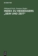 Index zu Heideggers Sein und Zeit