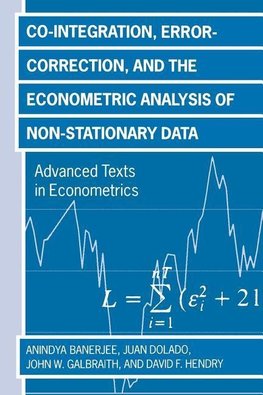 Co-Integration, Error Correction, and the Econometric Analysis of Non-Stationary Data