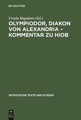 Olympiodor, Diakon von Alexandria - Kommentar zu Hiob