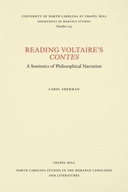 Reading Voltaire's Contes