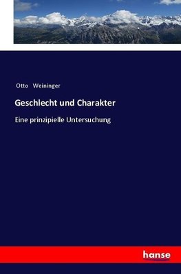 Geschlecht und Charakter