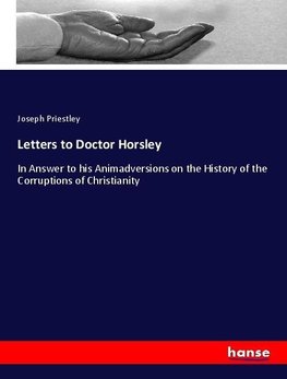 Letters to Doctor Horsley