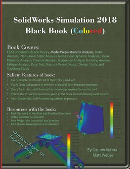 SolidWorks Simulation 2018 Black Book (Colored)