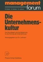 Die Unternehmenskultur