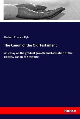 The Canon of the Old Testament