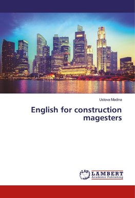 English for construction magesters