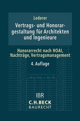 Vertrags- und Honorargestaltung für Architekten und Ingenieure