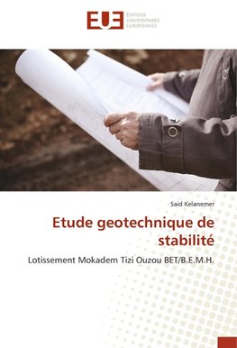 Etude geotechnique de stabilité