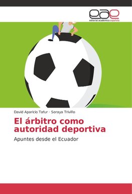 El árbitro como autoridad deportiva