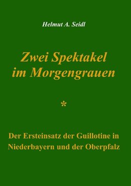 Zwei Spektakel im Morgengrauen