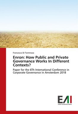 Enron: How Public and Private Governance Works In Different Contexts?