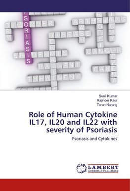 Role of Human Cytokine IL17, IL20 and IL22 with severity of Psoriasis