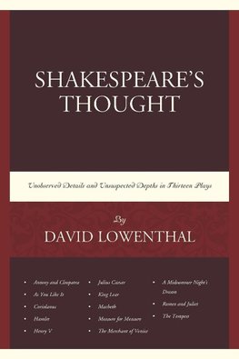 Shakespeare's Thought