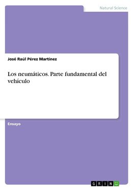 Los neumáticos. Parte fundamental del vehículo