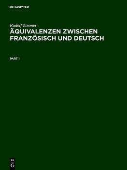 Äquivalenzen zwischen Französisch und Deutsch