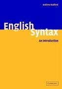 English Syntax