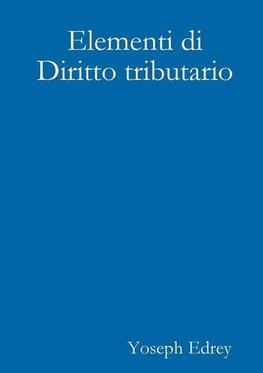 Elementi di diritto tributario