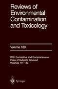 Reviews of Environmental Contamination and Toxicology