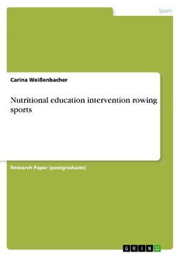 Nutritional education intervention rowing sports