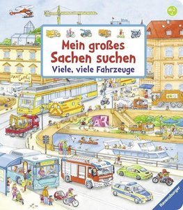 Mein großes Sachen suchen: Viele, viele Fahrzeuge