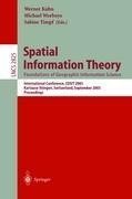 Spatial Information Theory. Foundations of Geographic Information Science