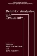 Behavior Analysis and Treatment