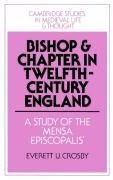 Bishop and Chapter in Twelfth-Century England