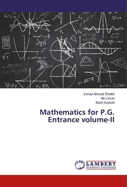 Mathematics for P.G. Entrance volume-II