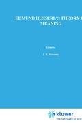 Edmund Husserl's Theory of Meaning