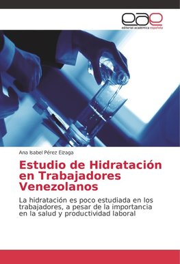 Estudio de Hidratación en Trabajadores Venezolanos